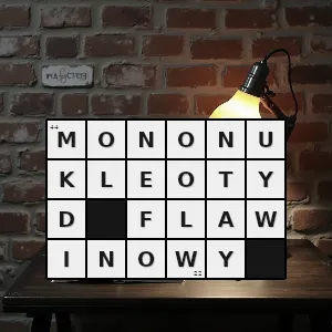 Rozwiązanie krzyżówki: ryboflawina - mononukleotyd flawinowy | hasła, synonimy i podpowiedzi Hasło krzyżówkowe ryboflawina - mononukleotyd flawinowy – rozwiązanie, synonimy, podpowiedzi i definicje krzyżówkowe